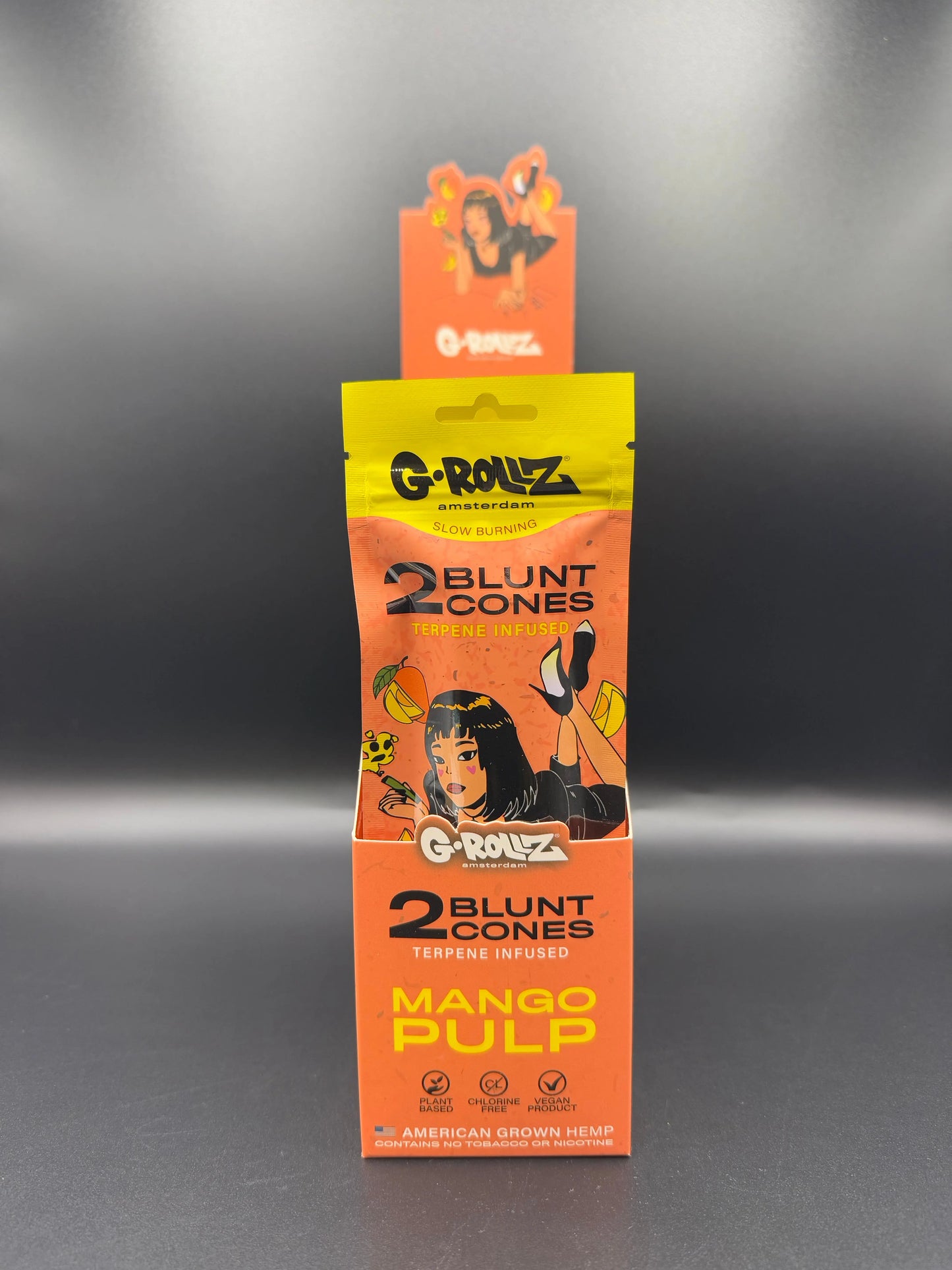 Blunt Terpènes G-ROLLZ Mangue pre-roll X2 Mango pulp EASYQUAL CBD SHOP