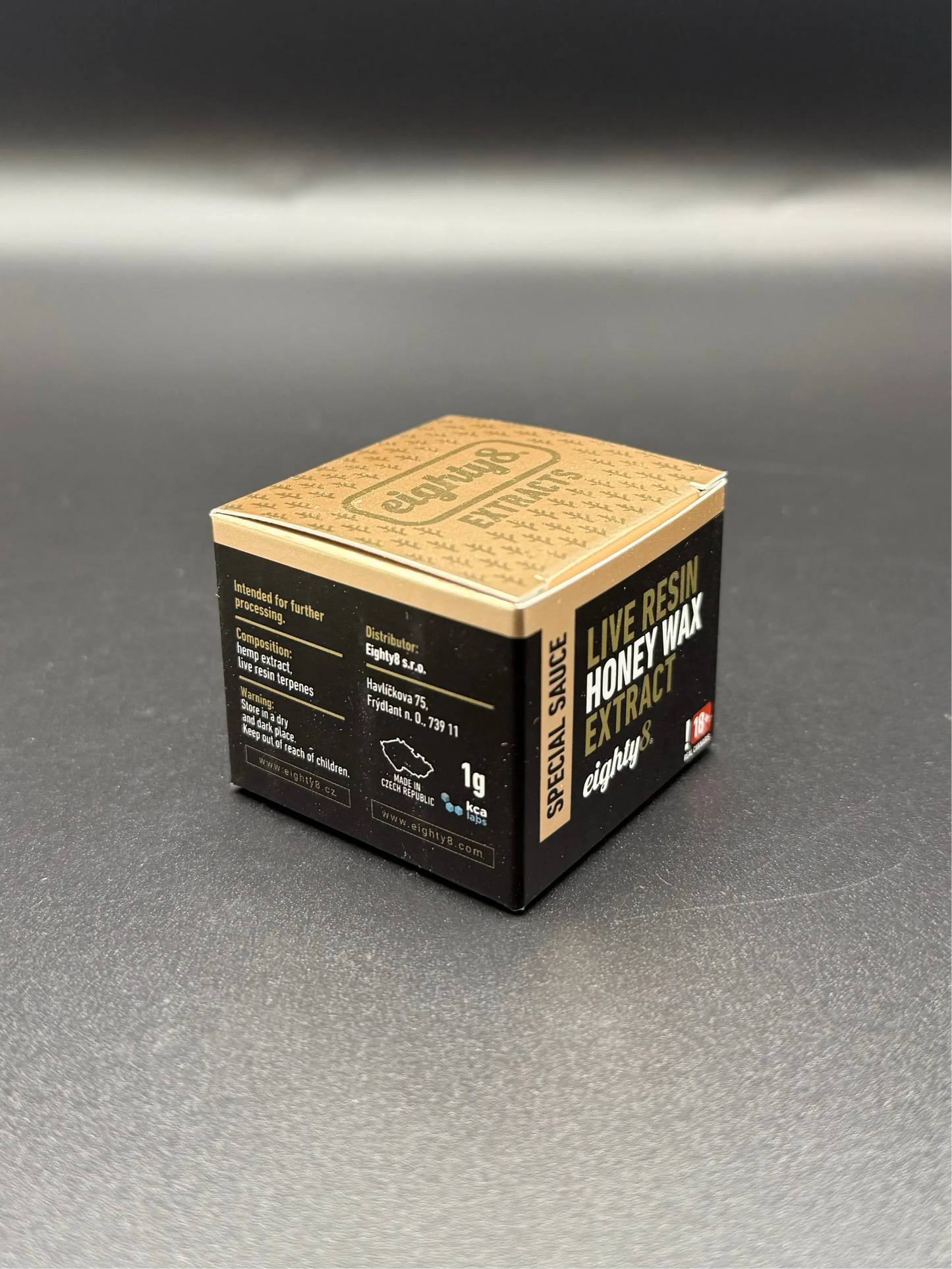 Live resin honey wax extract EIGHTY8 EASYQUAL CBD SHOP