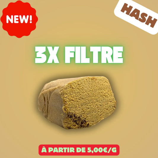 3X Filtre CBD – Résine Premium Triple Filtré EASYQUAL CBD SHOP