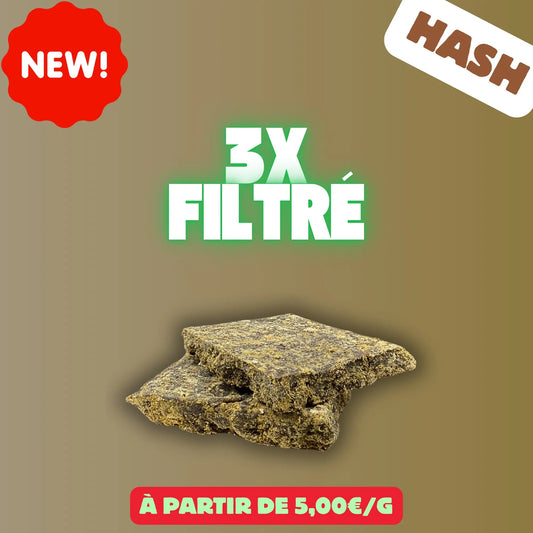 3x filtré (Résine) EASYQUAL CBD SHOP