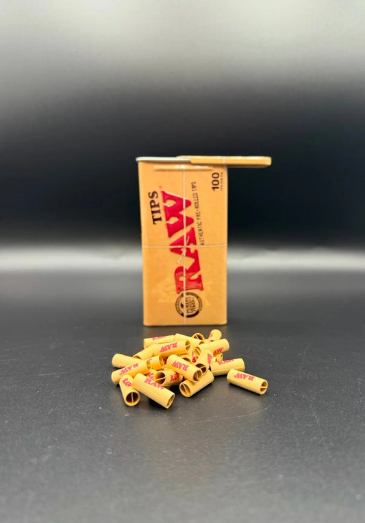 Carton RAW tips x100 boîte métal EASYQUAL CBD SHOP