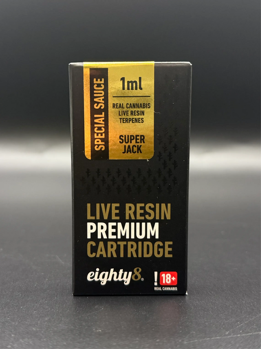 Cartouche résine vivante Super Jack 92% CBD 1ml EASYQUAL CBD SHOP