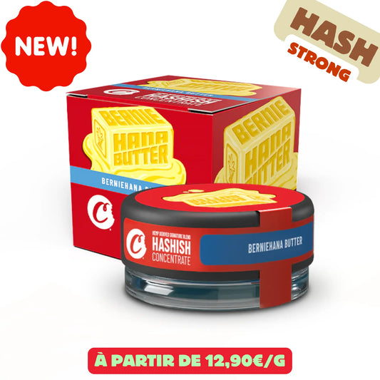 Cookies BerniehanaButter 1g – Résine Indica Hybrid Infused 10-OH Premium EASYQUAL CBD SHOP