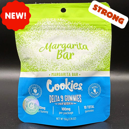Cookies Gummies Delta-9 Margarita Bar | 10 mg THC – Goût citron frais EASYQUAL CBD SHOP