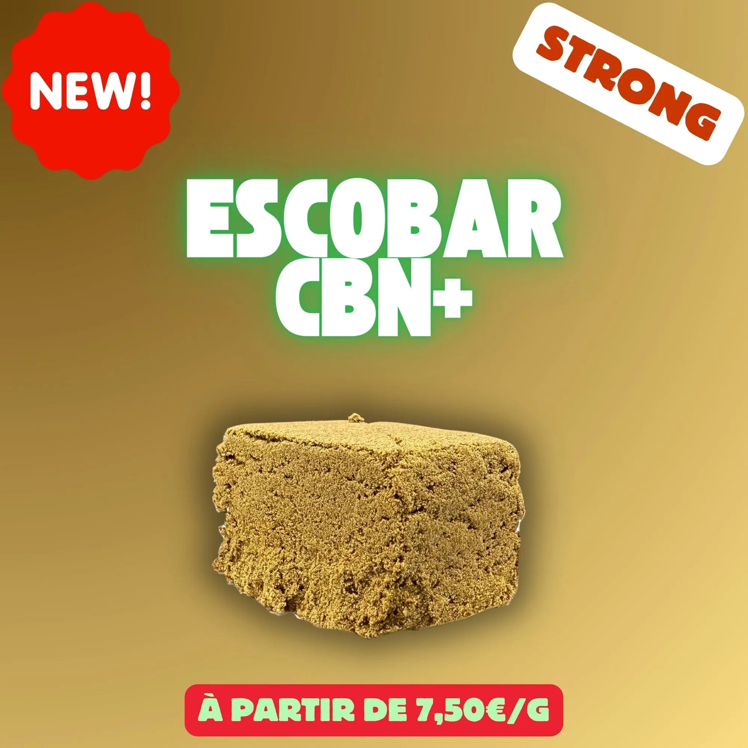 Escobar CBN+ 30% (Résine) EASYQUAL CBD SHOP