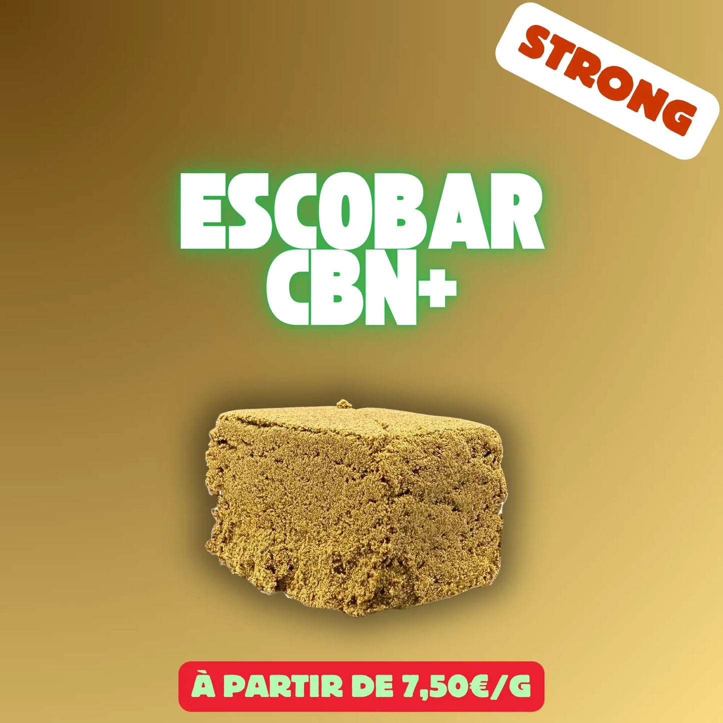 Escobar CBN+ 30% (Résine) EASYQUAL CBD SHOP
