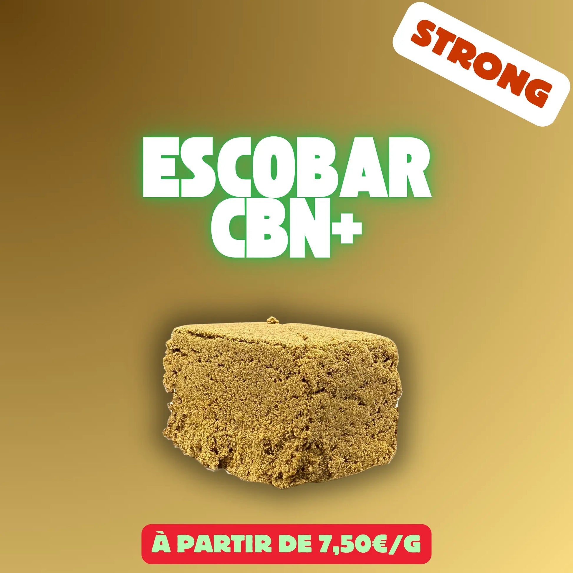 Escobar CBN+ 30% (Résine) EASYQUAL CBD SHOP