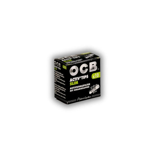 FILTRES CHARBON ACTIF OCB PAR 10 EASYQUAL CBD SHOP