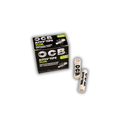 FILTRES CHARBON ACTIF OCB PAR 10 EASYQUAL CBD SHOP