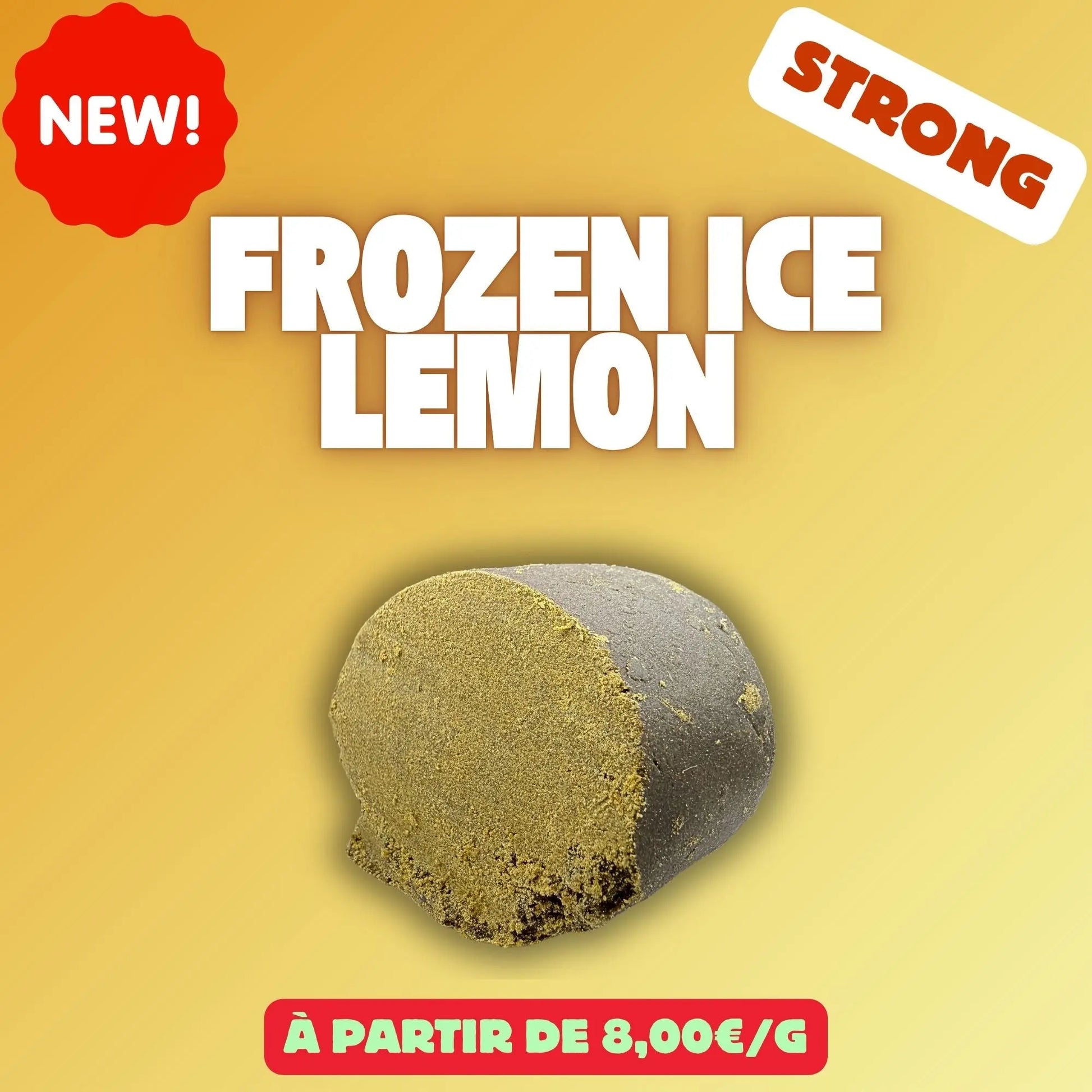 FROZEN ICE LEMON 60% (Extract CBD HIGH) EASYQUAL CBD SHOP