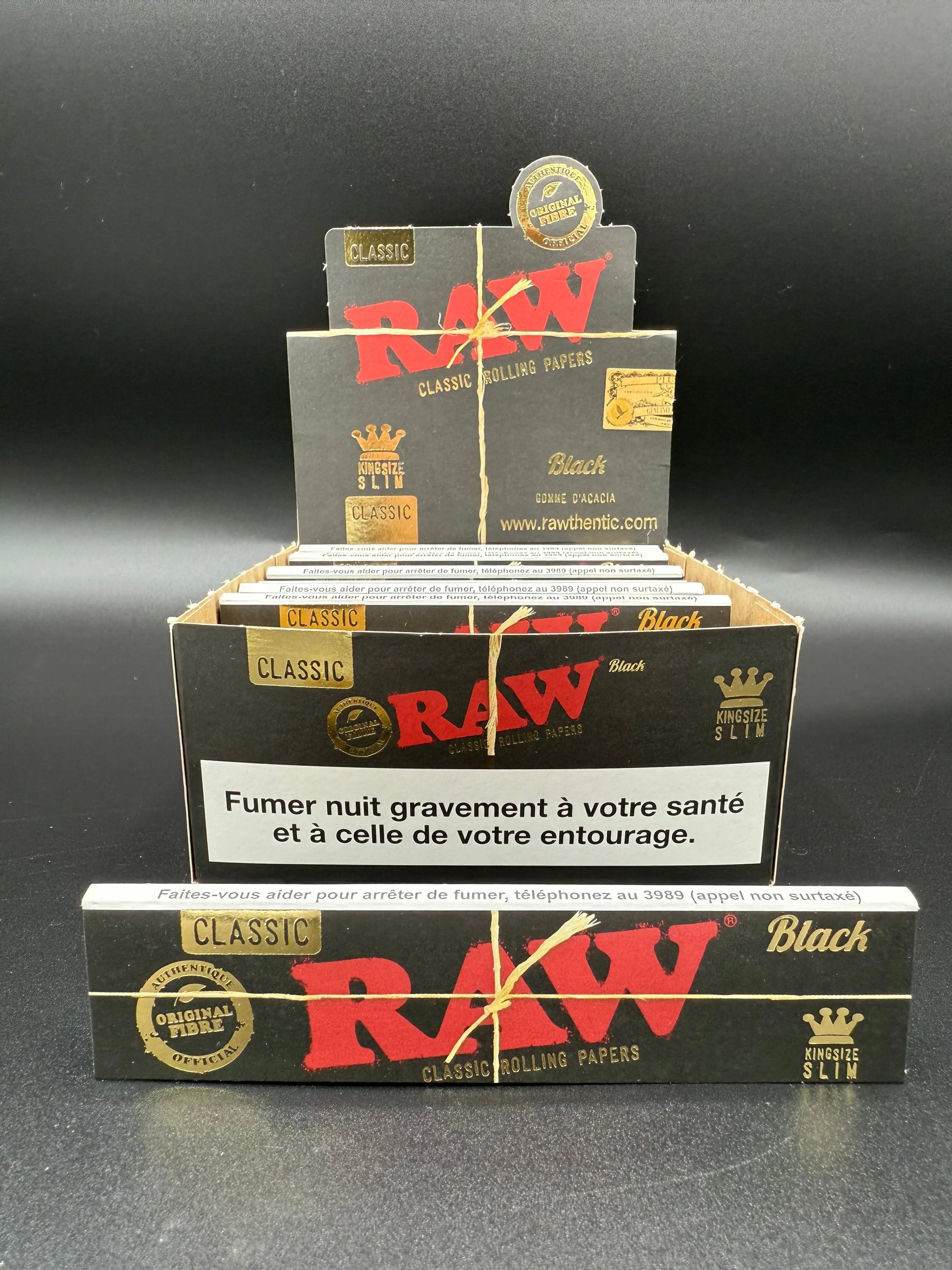 Feuilles RAW slim Classic original EASYQUAL CBD SHOP