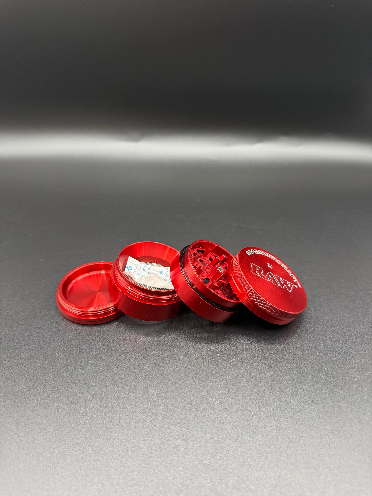 Grinder RAW hammercraft rouge 55mm EASYQUAL CBD SHOP