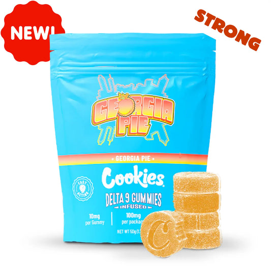 Gummies Delta-9 Cookies Georgia Pie | 10 mg THC – Saveur pêche EASYQUAL CBD SHOP