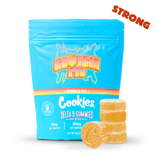 Gummies Delta-9 Cookies Georgia Pie | 10 mg THC – Saveur pêche EASYQUAL CBD SHOP