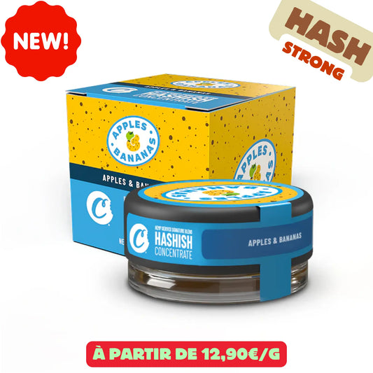 HASH Apples and Bananas Cookies – Résine Infusée Premium EASYQUAL CBD SHOP