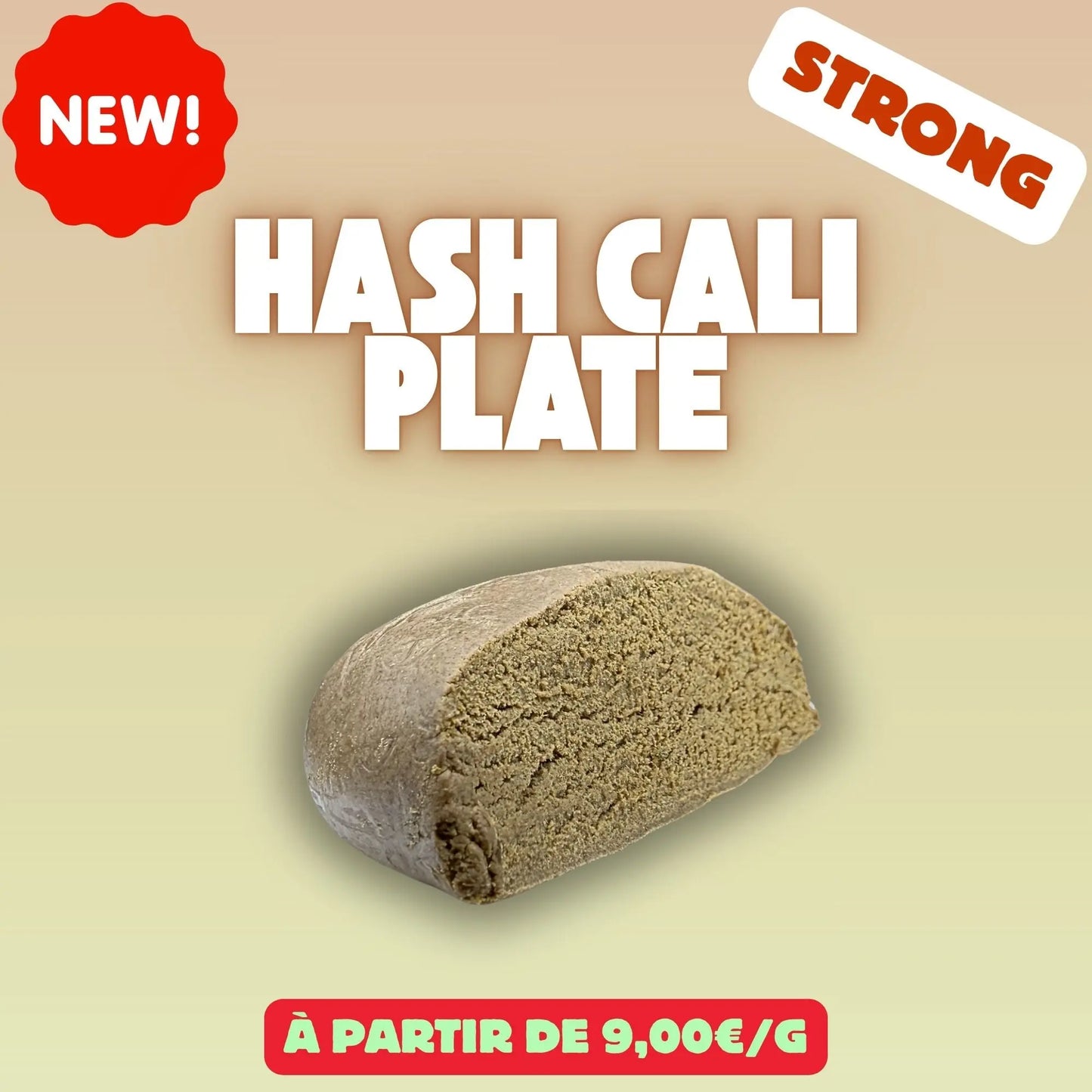 Hash Cali plate - Résine HIGH EFFECT EASYQUAL CBD SHOP