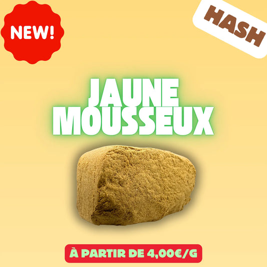Jaune mousseux - Résine CBD EASYQUAL CBD SHOP