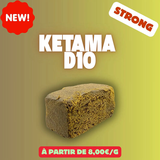 KETAMA D10 - Résine HIGH EFFECT EASYQUAL CBD SHOP