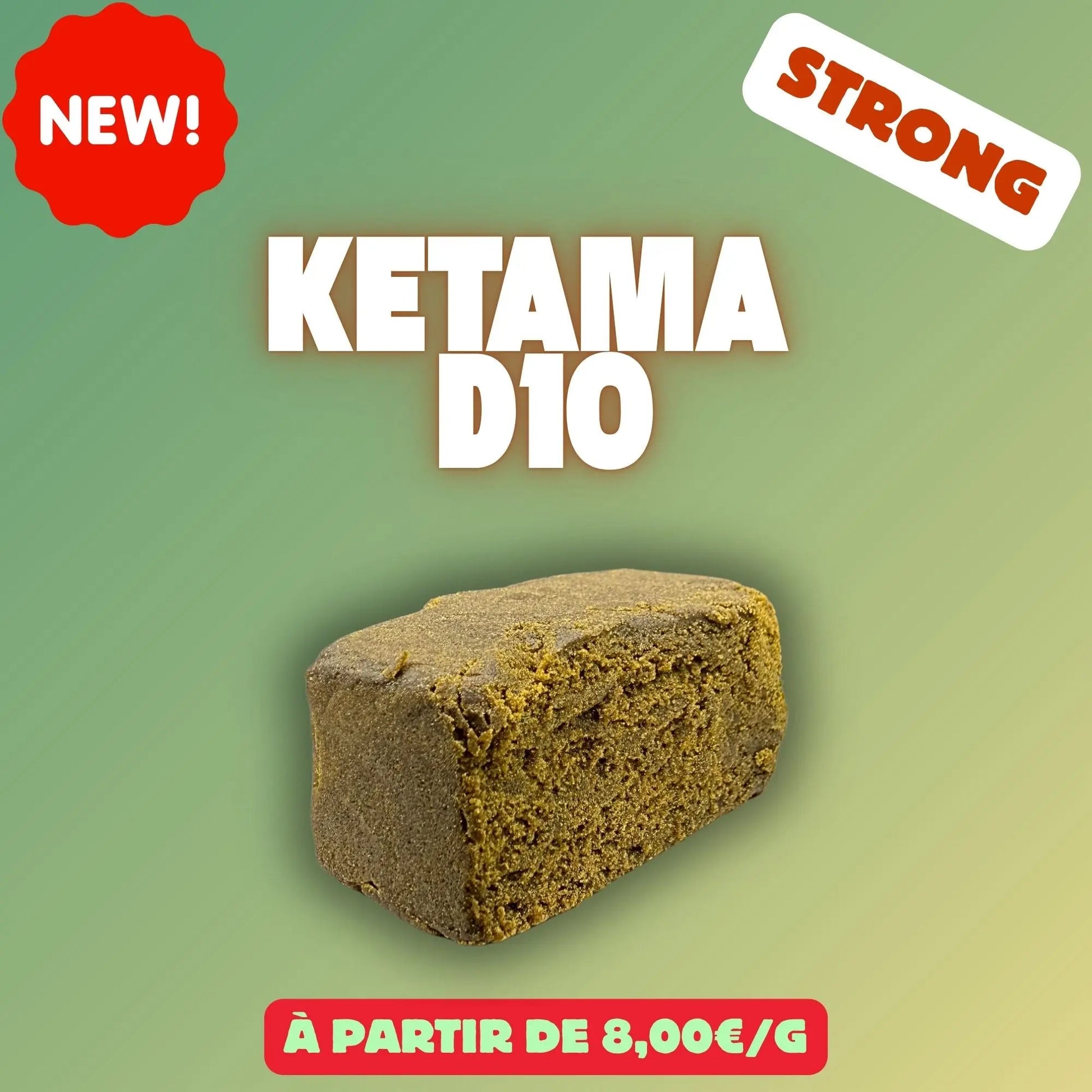 KETAMA D10 – Résine CBD EASYQUAL CBD SHOP