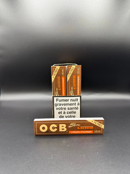 OCB slim MAX (Long + Tips) non blanchi EASYQUAL CBD SHOP