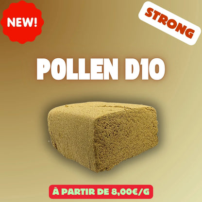 POLLEN D10 – Résine CBD High Effect EASYQUAL CBD SHOP