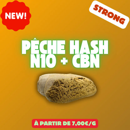 Pêche Hash (Résine CBD HIGH) EASYQUAL CBD SHOP