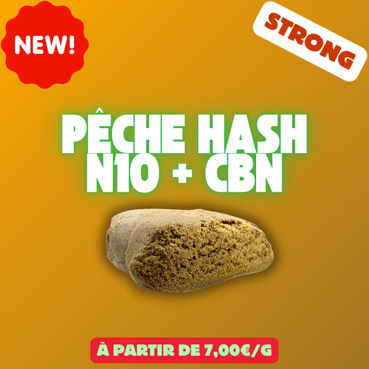 Pêche Hash (Résine CBD HIGH) EASYQUAL CBD SHOP