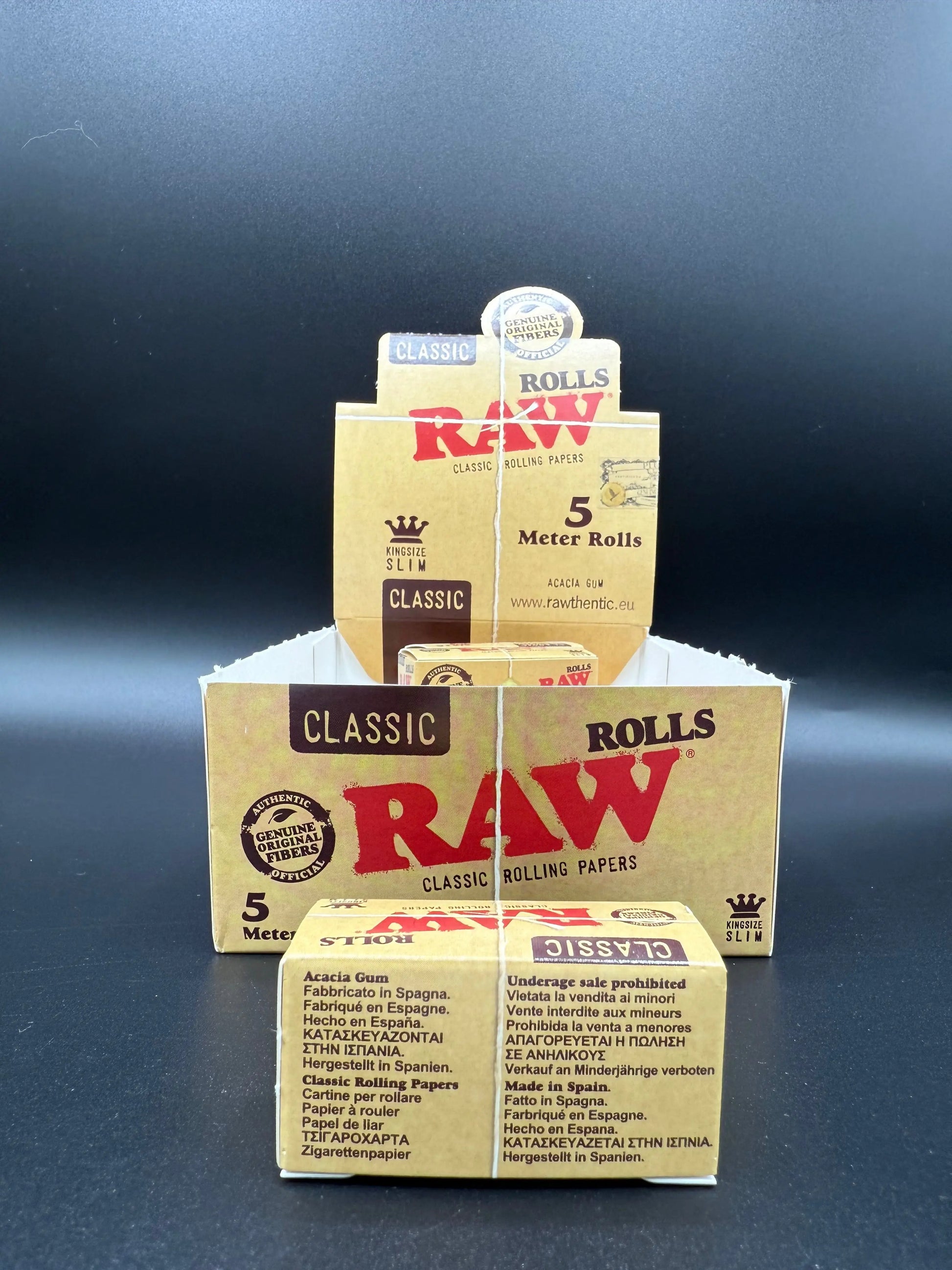 Rouleau RAW rolls classic slim EASYQUAL CBD SHOP