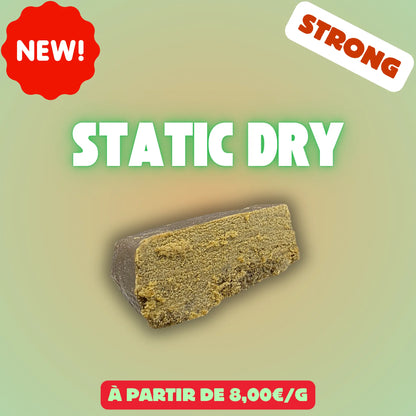 Static Dry 30% – Résine CBD Premium EASYQUAL CBD SHOP