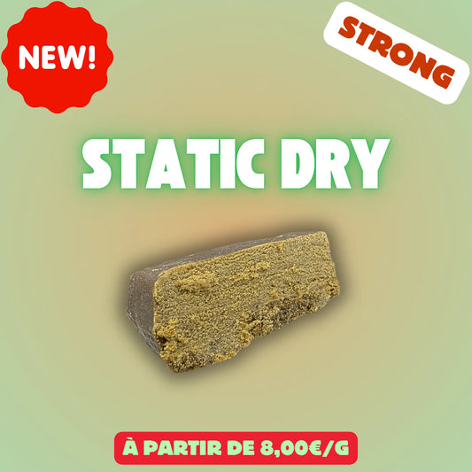 Static Dry 30% – Résine CBD Premium EASYQUAL CBD SHOP