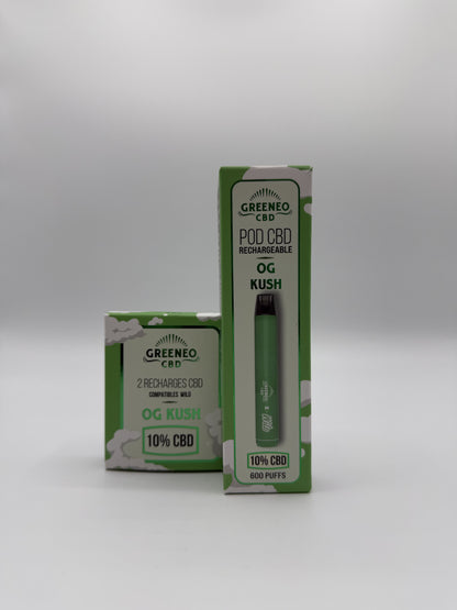 Stick Pen greeneo 70% CBD EASYQUAL CBD SHOP
