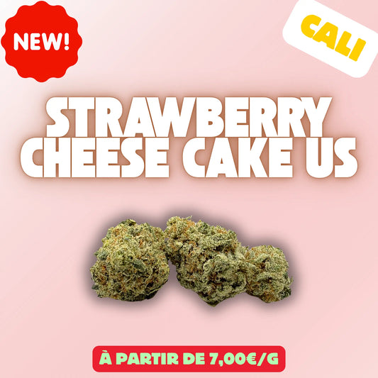 Strawberry cheese cake US : Fleur CBD CALI EASYQUAL CBD SHOP