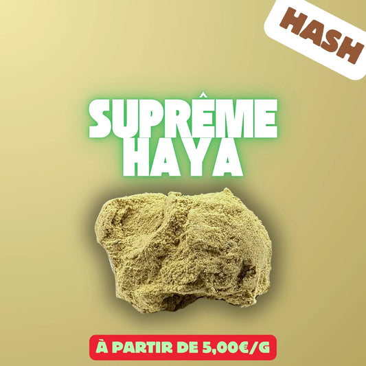Suprême haya (Résine) EASYQUAL CBD SHOP